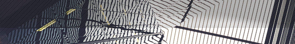 Looking up at glass ceiling